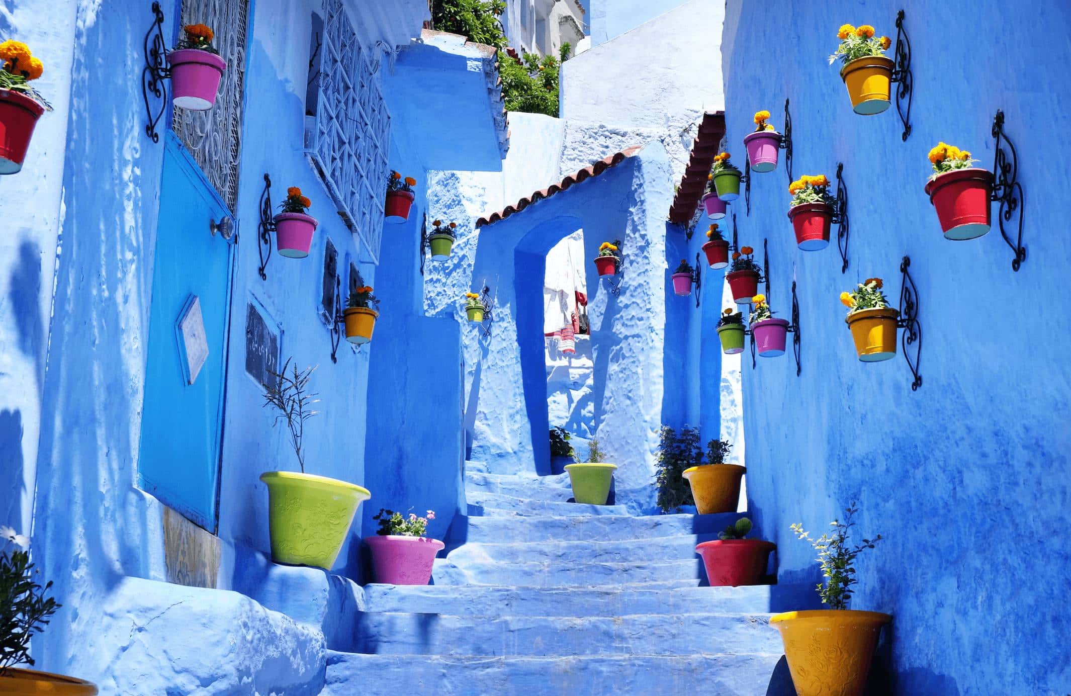 前往舍夫沙萬 (Chefchaouen)