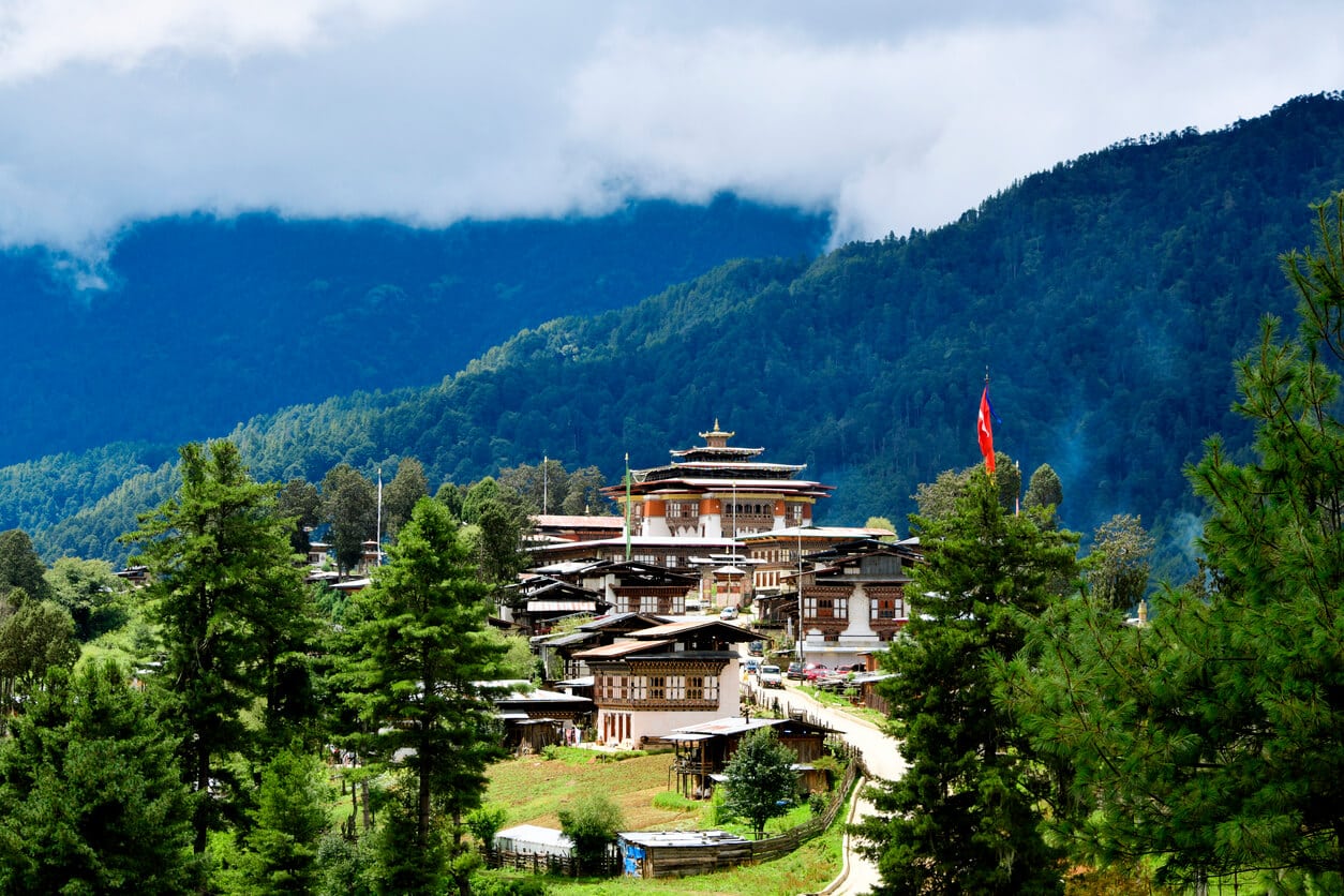 於富吉卡谷地健行 Trekking in Phobjikha Valley