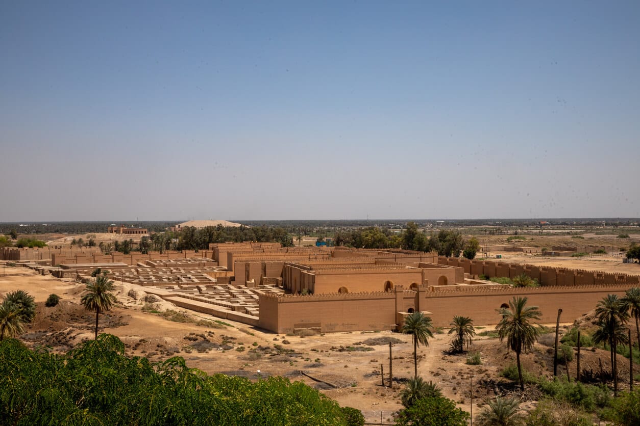 古巴比倫⾸都古城 The ancient city of Babylon