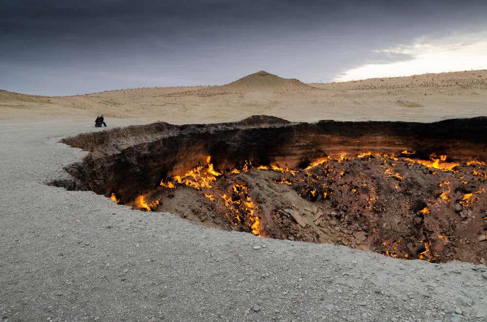 Darwaza gas crater_Turkmenistan