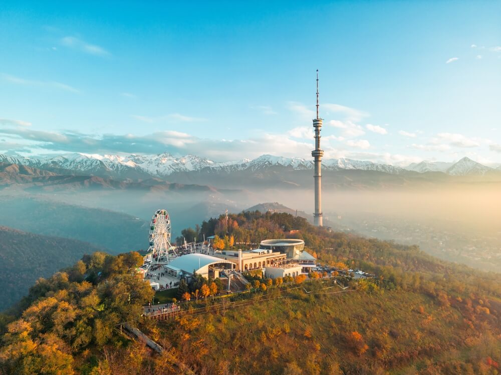 到觀景山 Kok-Tobe 乘坐纜車