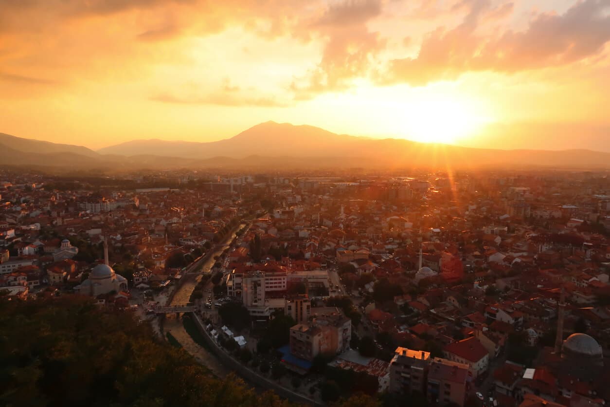 普⾥茲倫城牆 Prizren Fortress