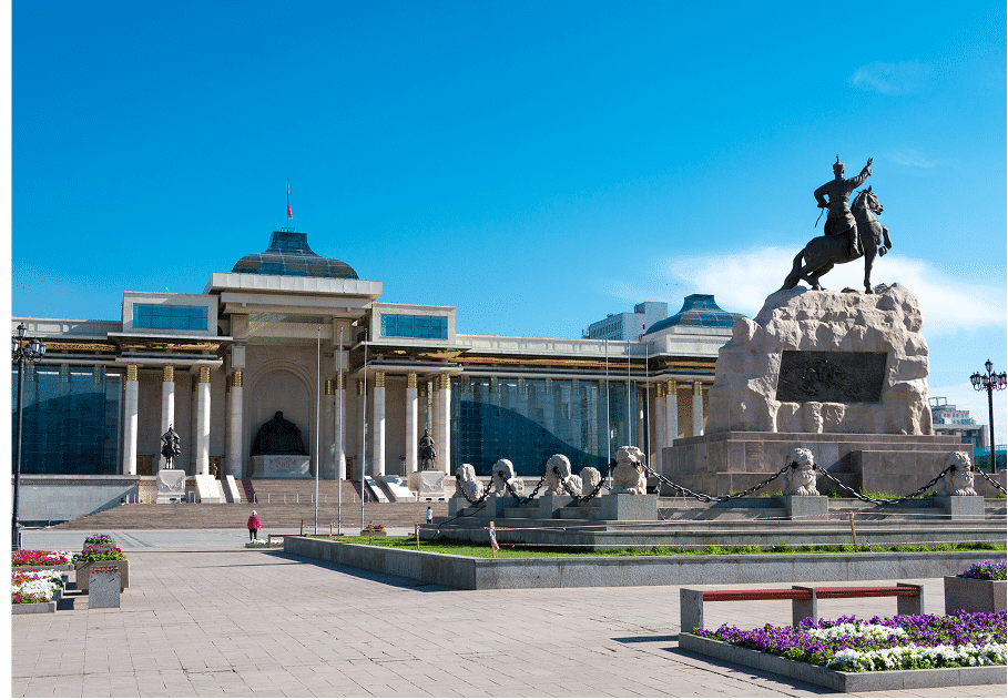 蘇赫巴托廣場 Sukhbaatar Square