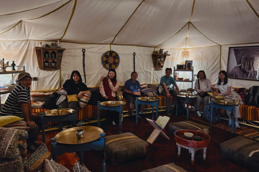 tent morocco