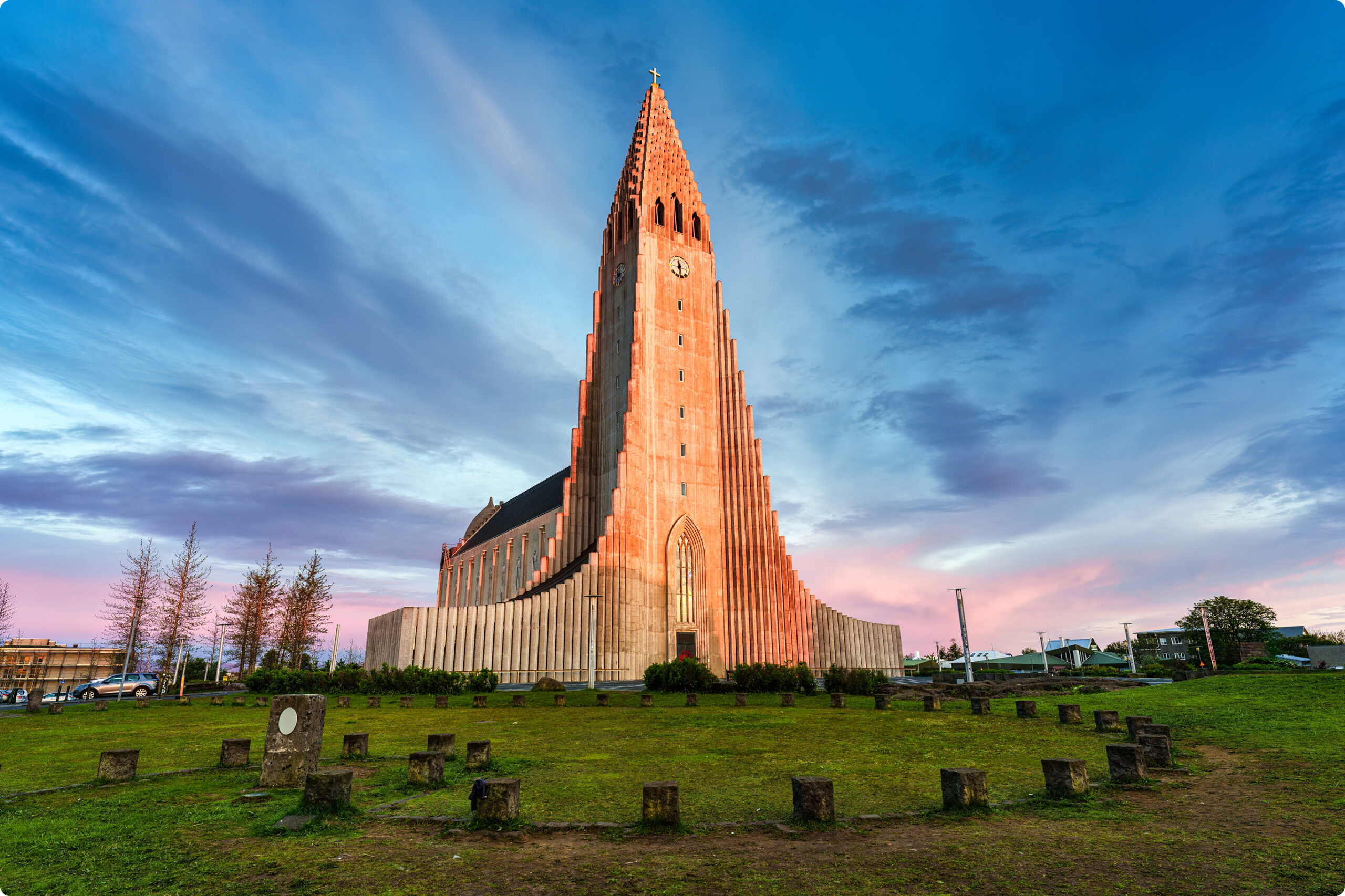於早上抵達雷克雅維克 Reykjavik, Iceland